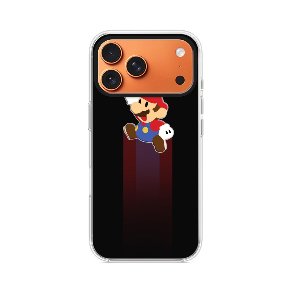 マリオのジャンプ iPhone 17 Pro Maxオリジナルケース