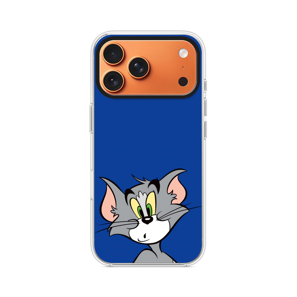 トムの顔イラスト iPhone 17 Pro Maxオリジナルケース