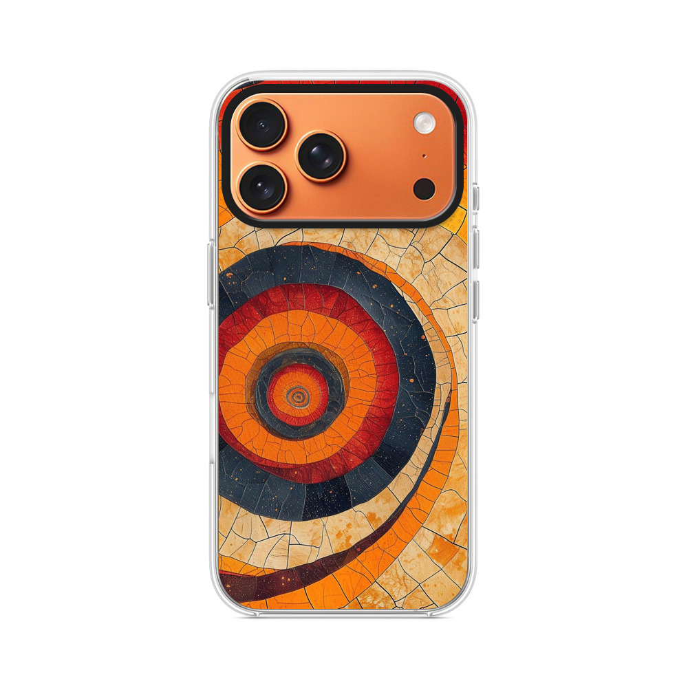 鮮やかな渦巻き模様 iPhone 17 Pro Maxオリジナルケース