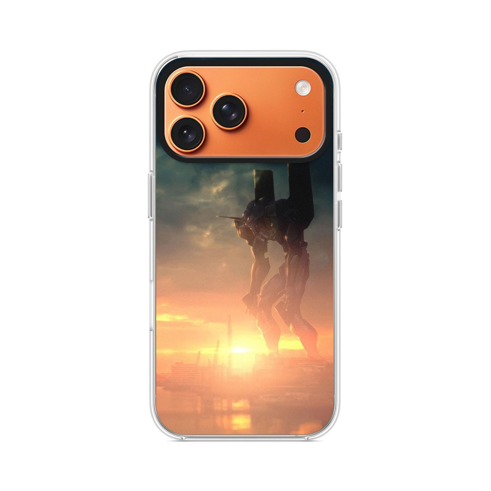 夕焼けのメカ iPhone 17 Pro Maxオリジナルケース