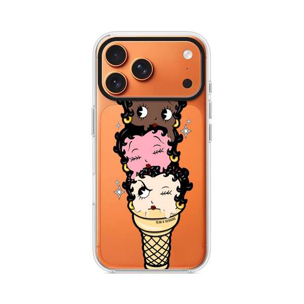 アイスクリームのキャラクター iPhone 17 Pro Maxオリジナルケース