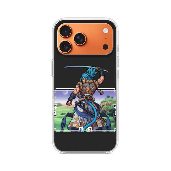 青髪戦士の背中美 iPhone 17 Pro Maxオリジナルケース