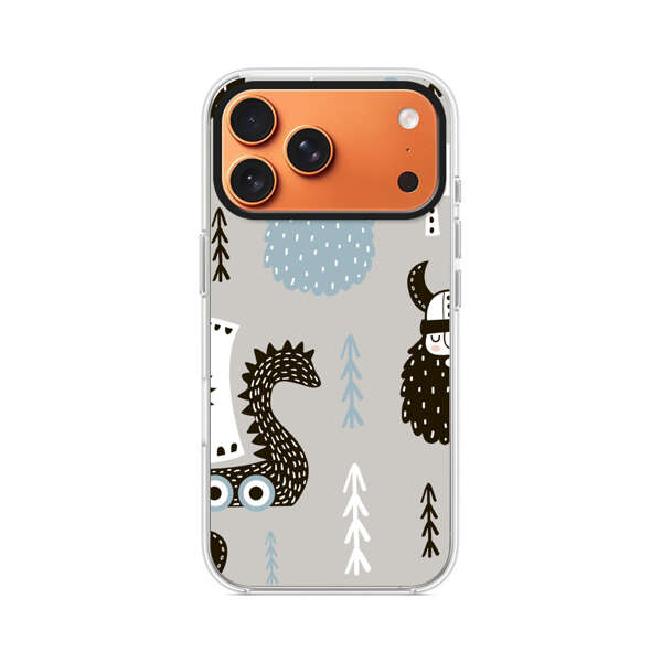 バイキングのパターン iPhone 17 Pro Maxオリジナルケース