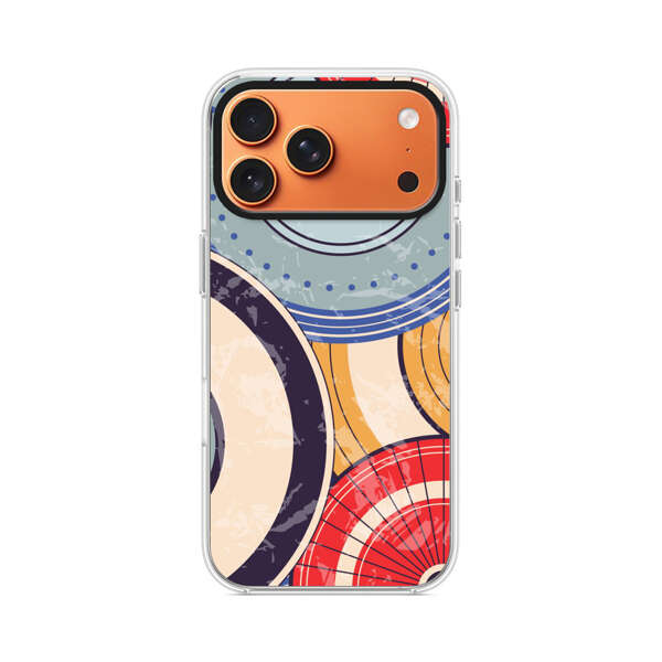 円模様のデザイン iPhone 17 Pro Maxオリジナルケース