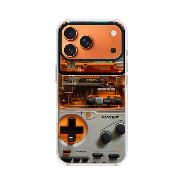 透明ゲームボーイ内部 iPhone 17 Pro Maxオリジナルケース