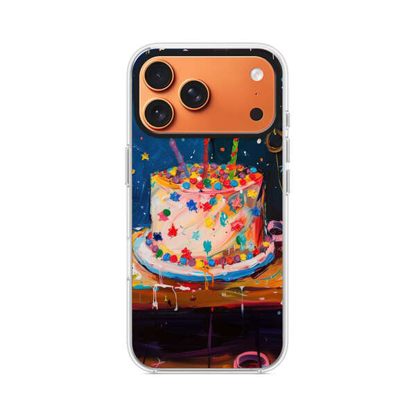 星飾りの誕生日ケーキ iPhone 17 Pro Maxオリジナルケース