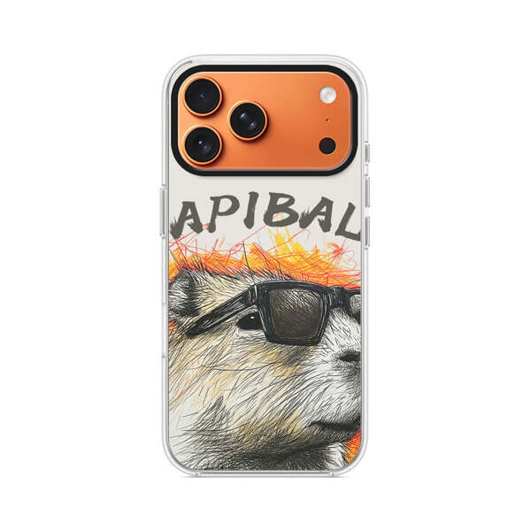 サングラスカピバラ iPhone 17 Pro Maxオリジナルケース