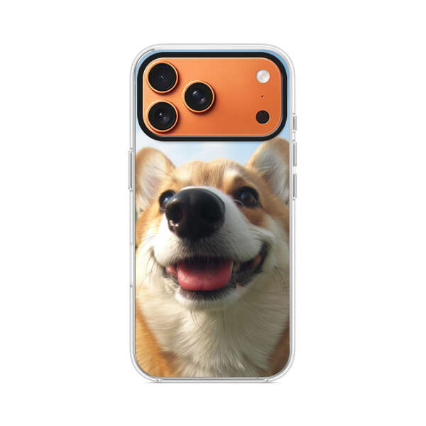 笑顔のコーギー犬 iPhone 17 Pro Maxオリジナルケース