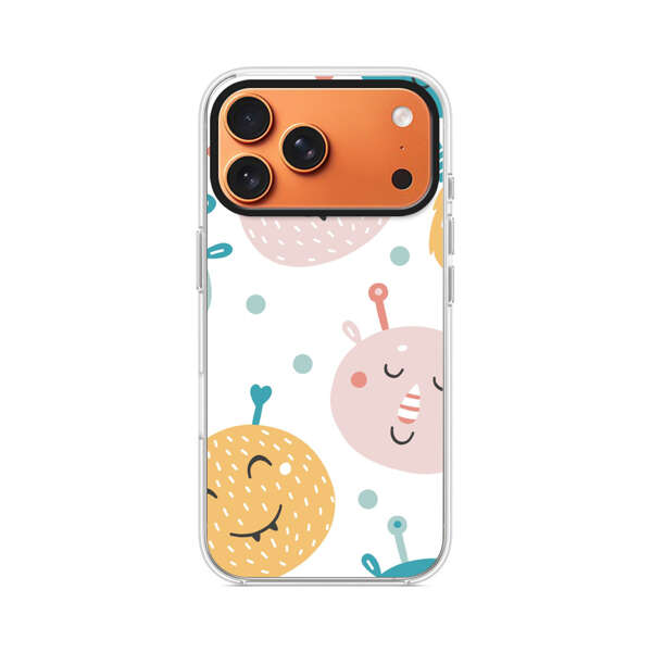 かわいいモンスターのパターン iPhone 17 Pro Maxオリジナルケース