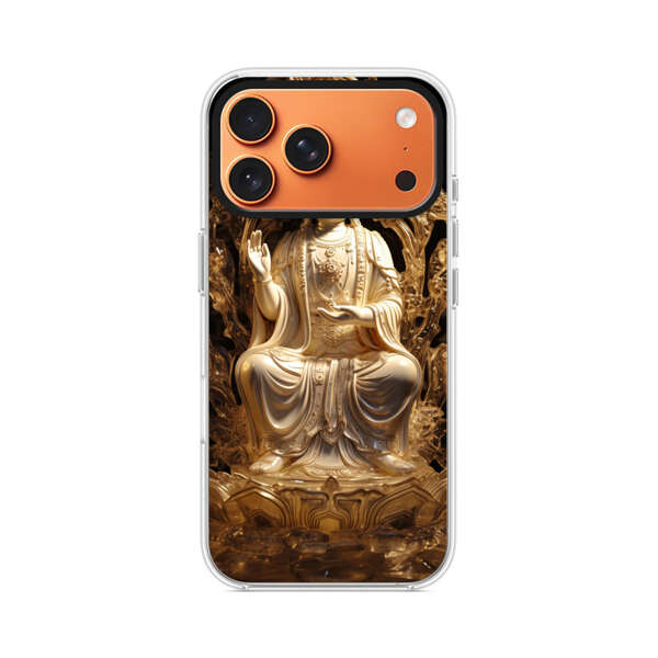 金色の仏像 iPhone 17 Pro Maxオリジナルケース