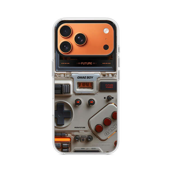 未来的レトロゲーム機コントローラー iPhone 17 Pro Maxオリジナルケース