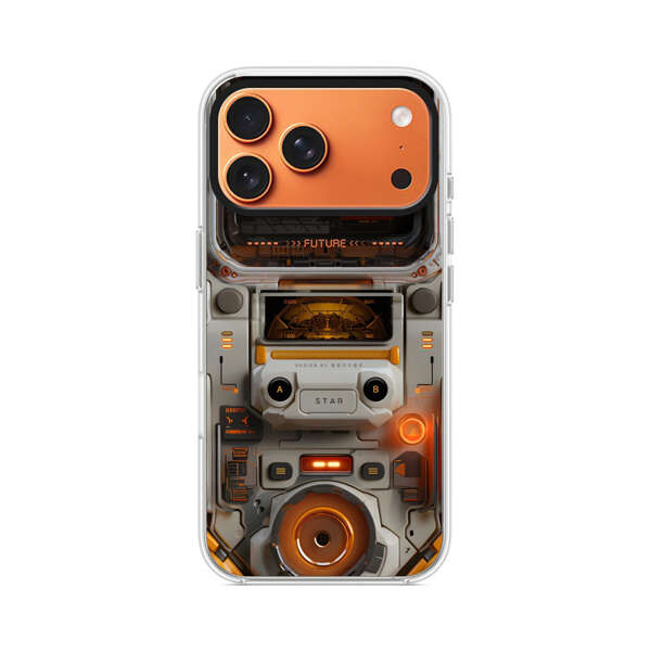 未来的レトロデザイン iPhone 17 Pro Maxオリジナルケース