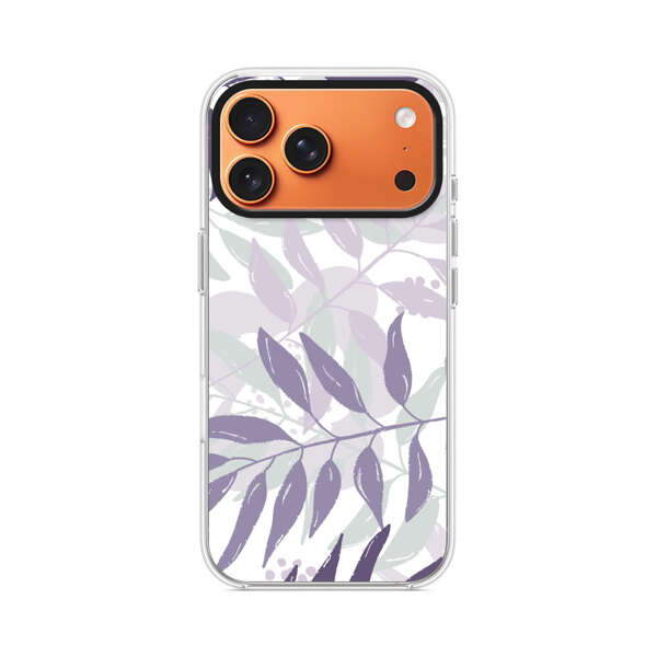 パステルリーフパターン iPhone 17 Pro Maxオリジナルケース