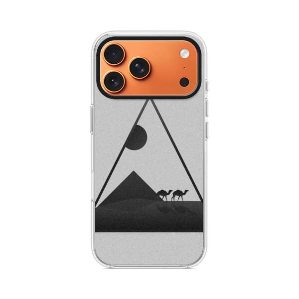 ピラミッドとラクダシルエット iPhone 17 Pro Maxオリジナルケース