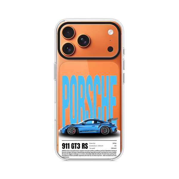 ポルシェ911 GT3 RS iPhone 17 Pro Maxオリジナルケース