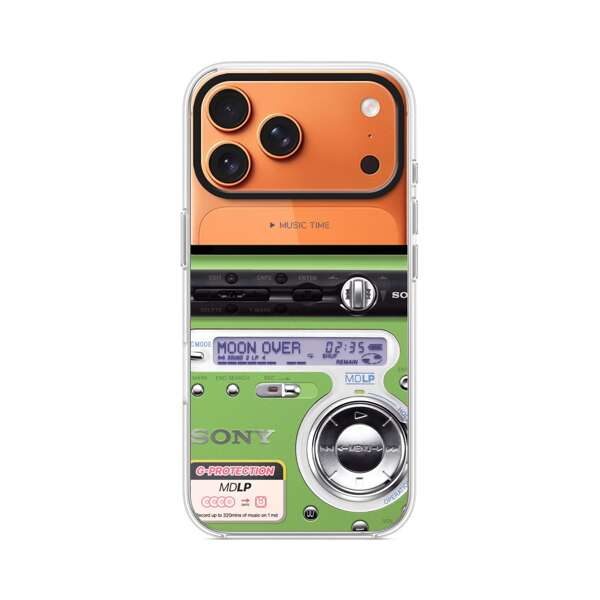 レトロカセットウォークマン iPhone 17 Pro Maxオリジナルケース