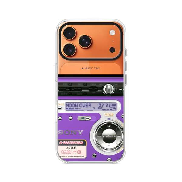 レトロなソニーウォークマン iPhone 17 Pro Maxオリジナルケース