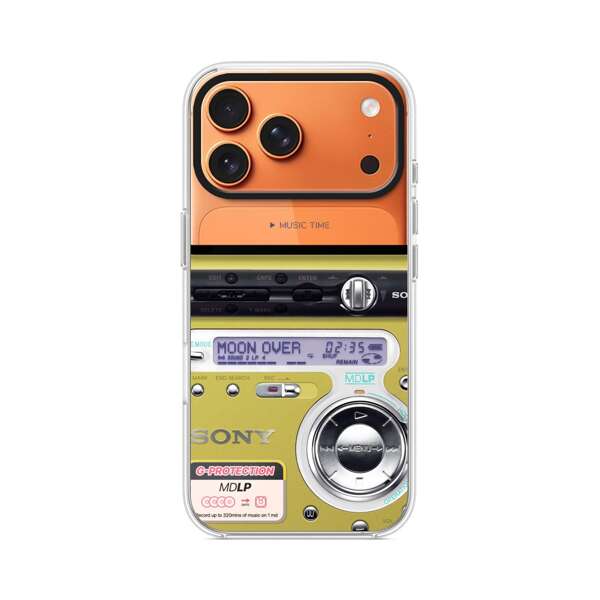 ソニーMDプレーヤー iPhone 17 Pro Maxオリジナルケース