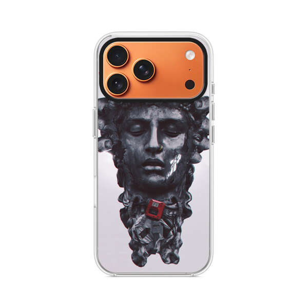 サイバーパンク機械頭 iPhone 17 Pro Maxオリジナルケース