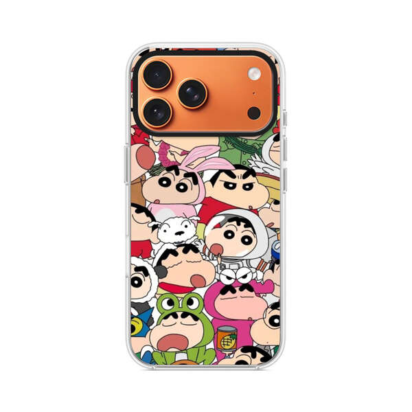 しんちゃんのキャラクターたち iPhone 17 Pro Maxオリジナルケース