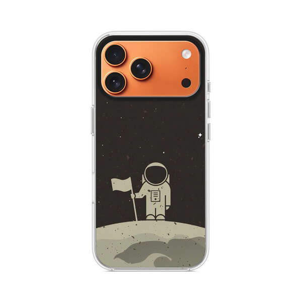 宇宙飛行士と旗 iPhone 17 Pro Maxオリジナルケース