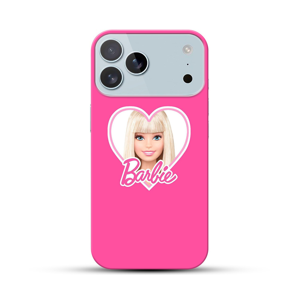 バービー人形の顔とハート barbie バービー人形の顔とハート barbie