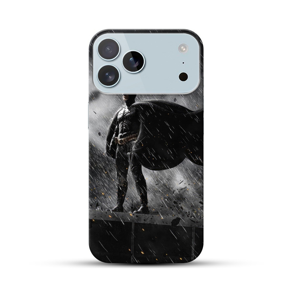 雨の中のバットマン iPhone 17 Pro Maxオリジナルハードケース