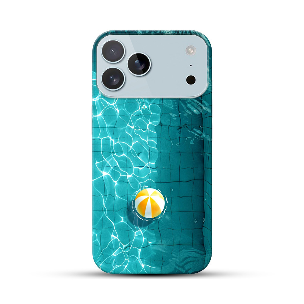 プールのビーチボール iPhone 17 Pro Maxオリジナルハードケース