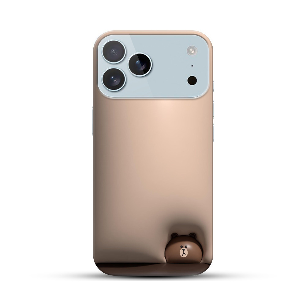 ベージュグラデーション iPhone 17 Pro Maxオリジナルハードケース