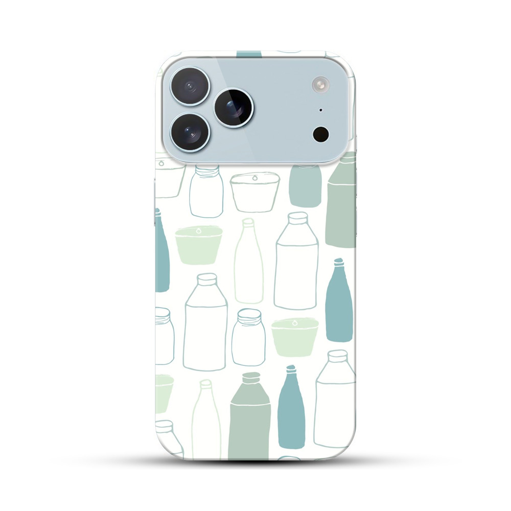 ボトルのパターン iPhone 17 Pro Maxオリジナルハードケース