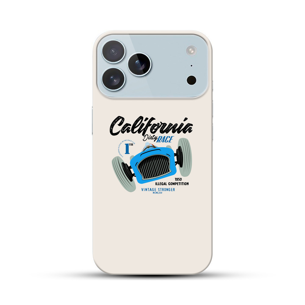カリフォルニアのヴィンテージレースカー iPhone 17 Pro Maxオリジナルハードケース