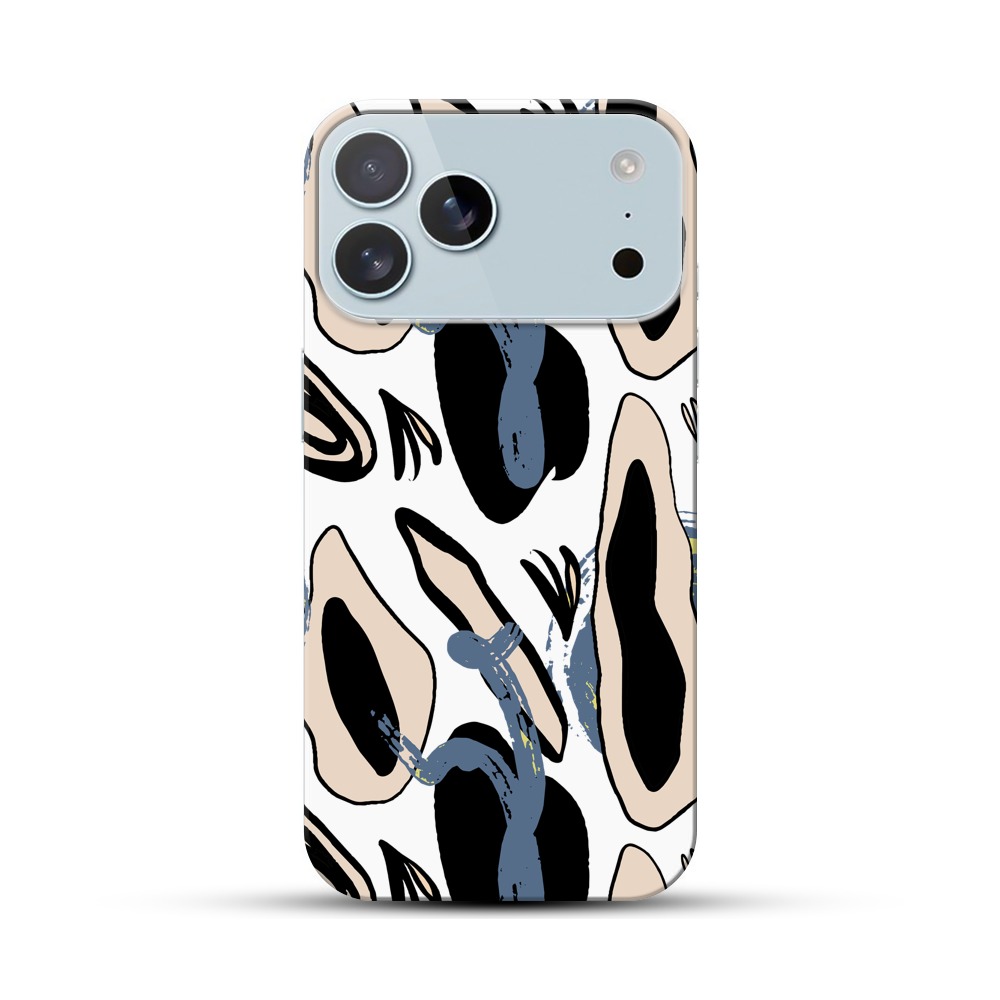 抽象的な模様 iPhone 17 Pro Maxオリジナルハードケース