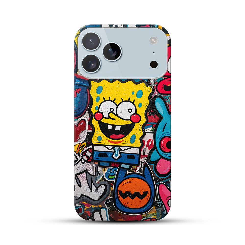 カラフルグラフィティ iPhone 17 Pro Maxオリジナルハードケース