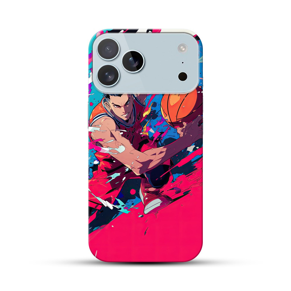 バスケ躍動選手 iPhone 17 Pro Maxオリジナルハードケース