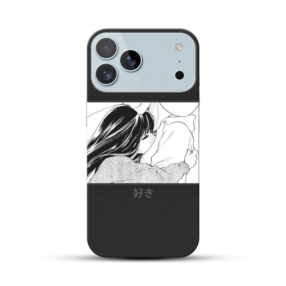 優しい抱擁好き iPhone 17 Pro Maxオリジナルハードケース