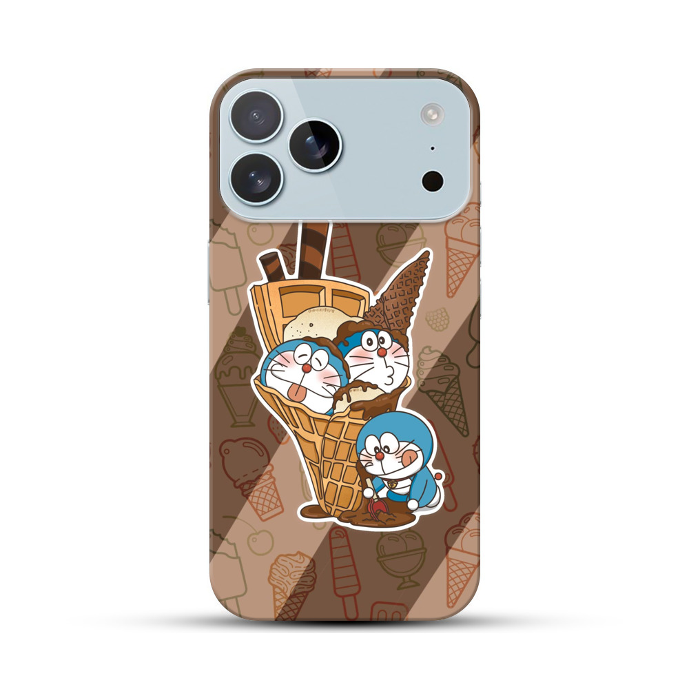 ドラえもんアイスクリーム iPhone 17 Pro Maxオリジナルハードケース