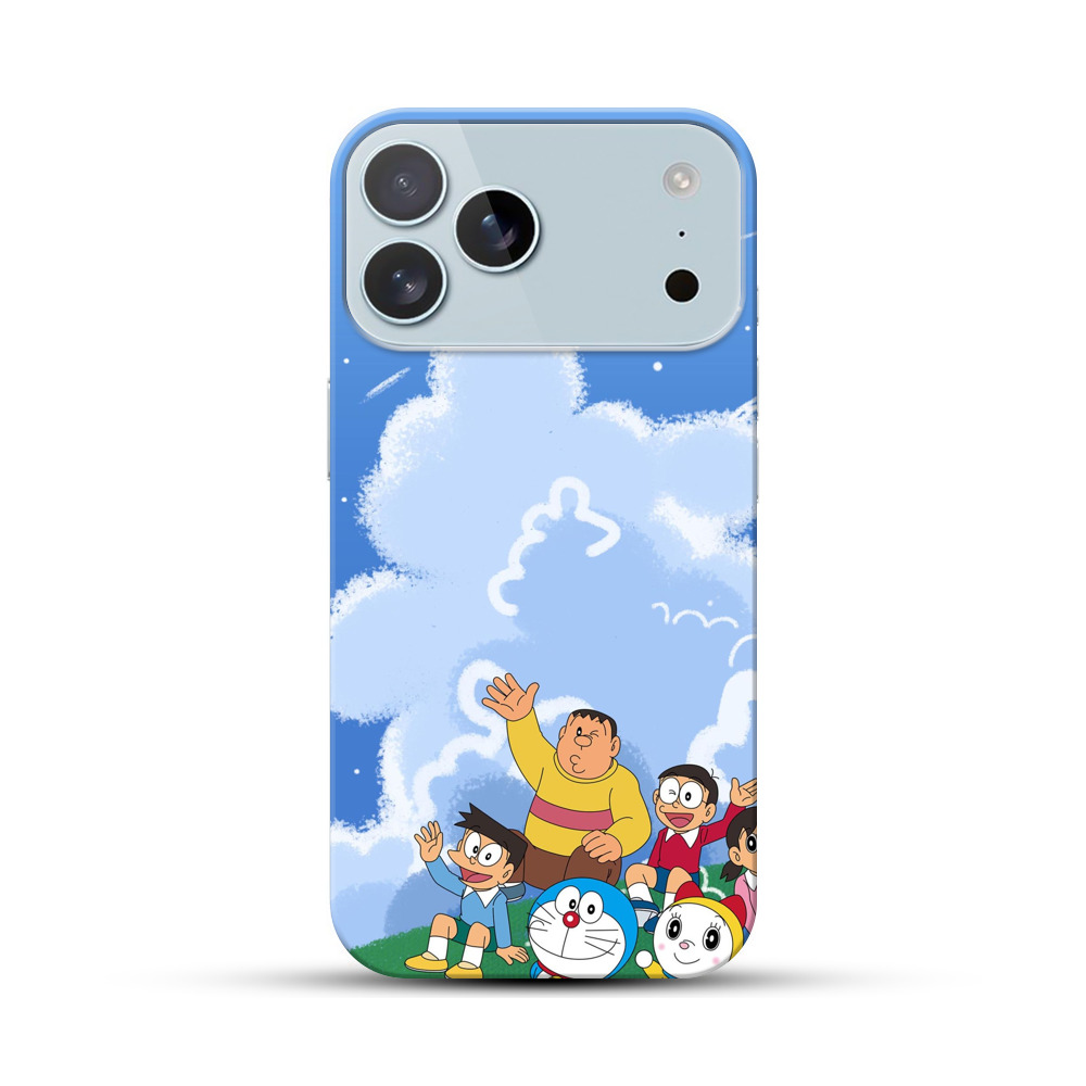 ジャイアンとのび太の雲空 iPhone 17 Pro Maxオリジナルハードケース