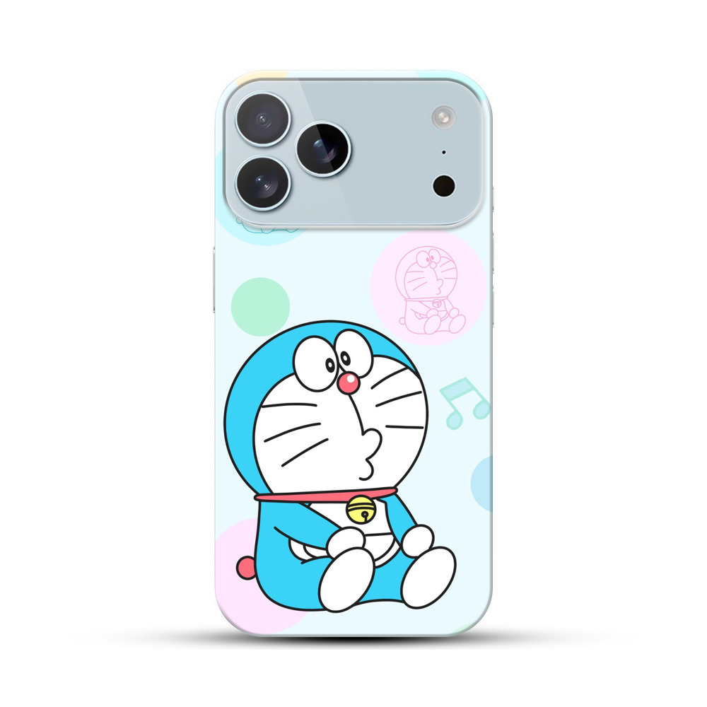 ドラえもんの可愛いイラスト iPhone 17 Pro Maxオリジナルハードケース