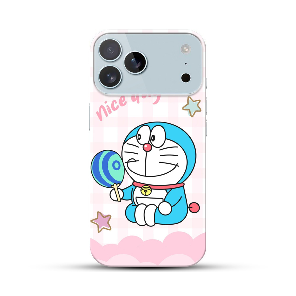 ドラえもんと団扇 iPhone 17 Pro Maxオリジナルハードケース