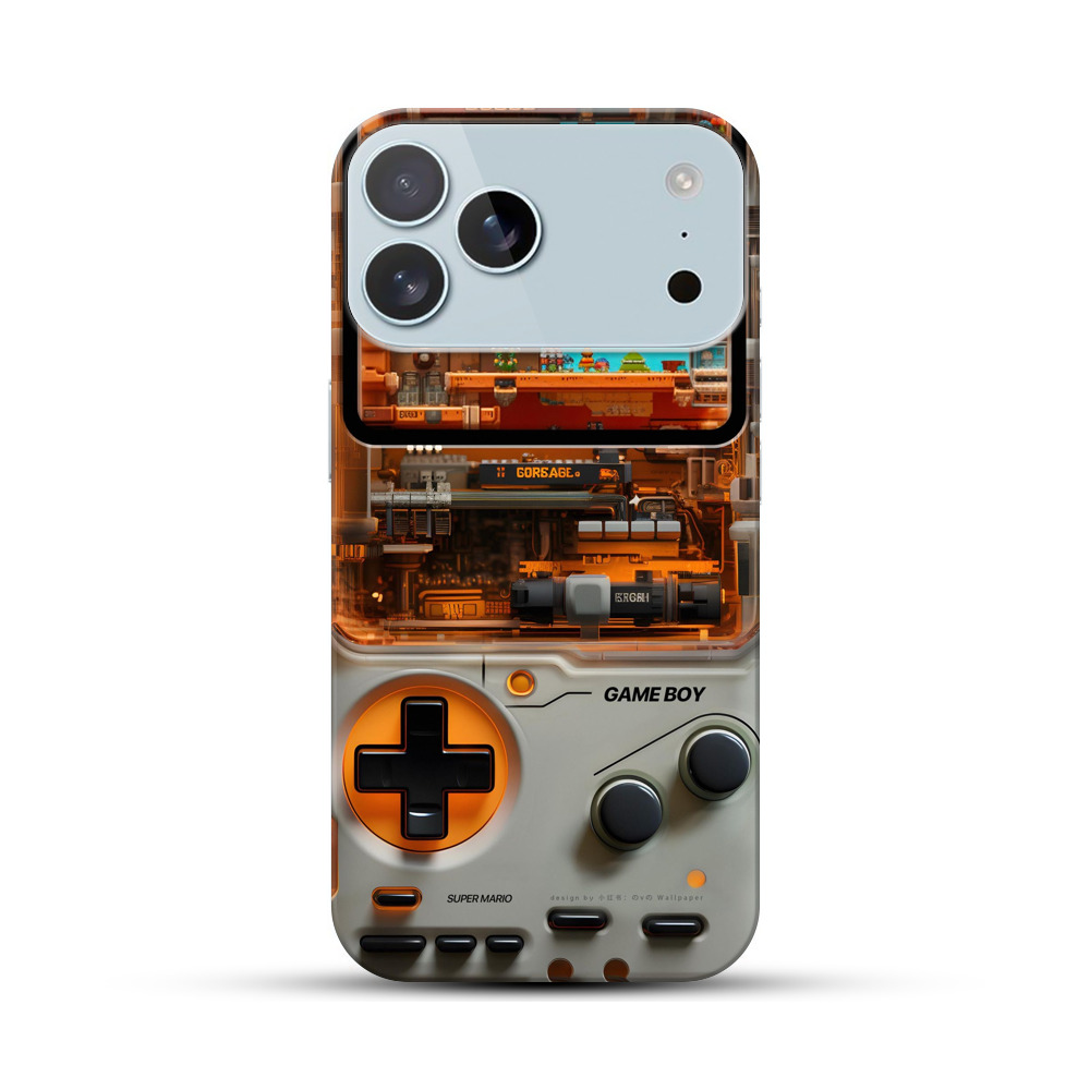 透明ゲームボーイ内部 iPhone 17 Pro Maxオリジナルハードケース