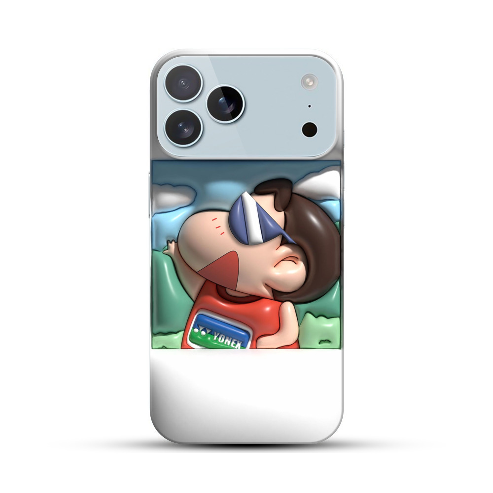 元気なサングラス男子 iPhone 17 Pro Maxオリジナルハードケース