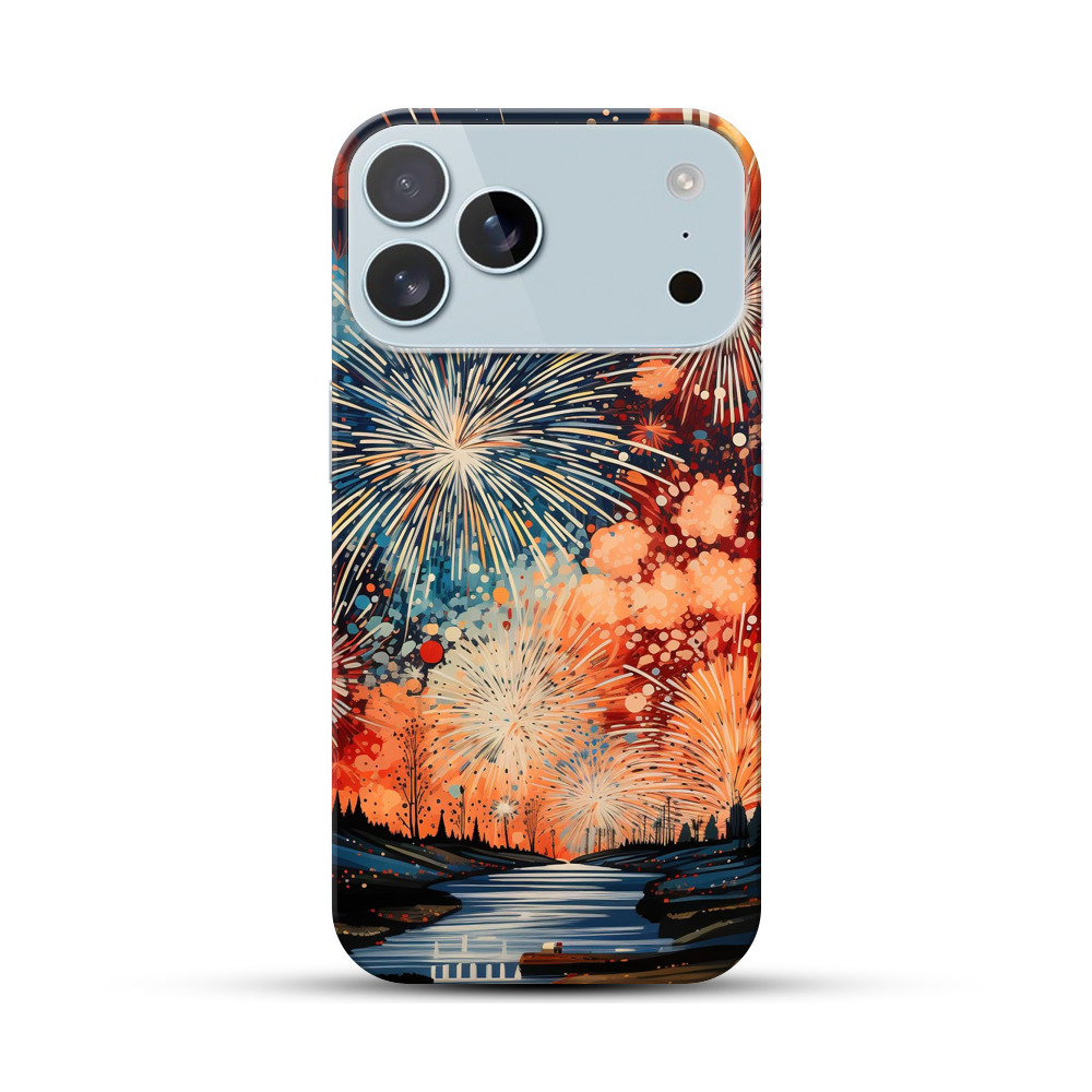 夜空の花火 iPhone 17 Pro Maxオリジナルハードケース