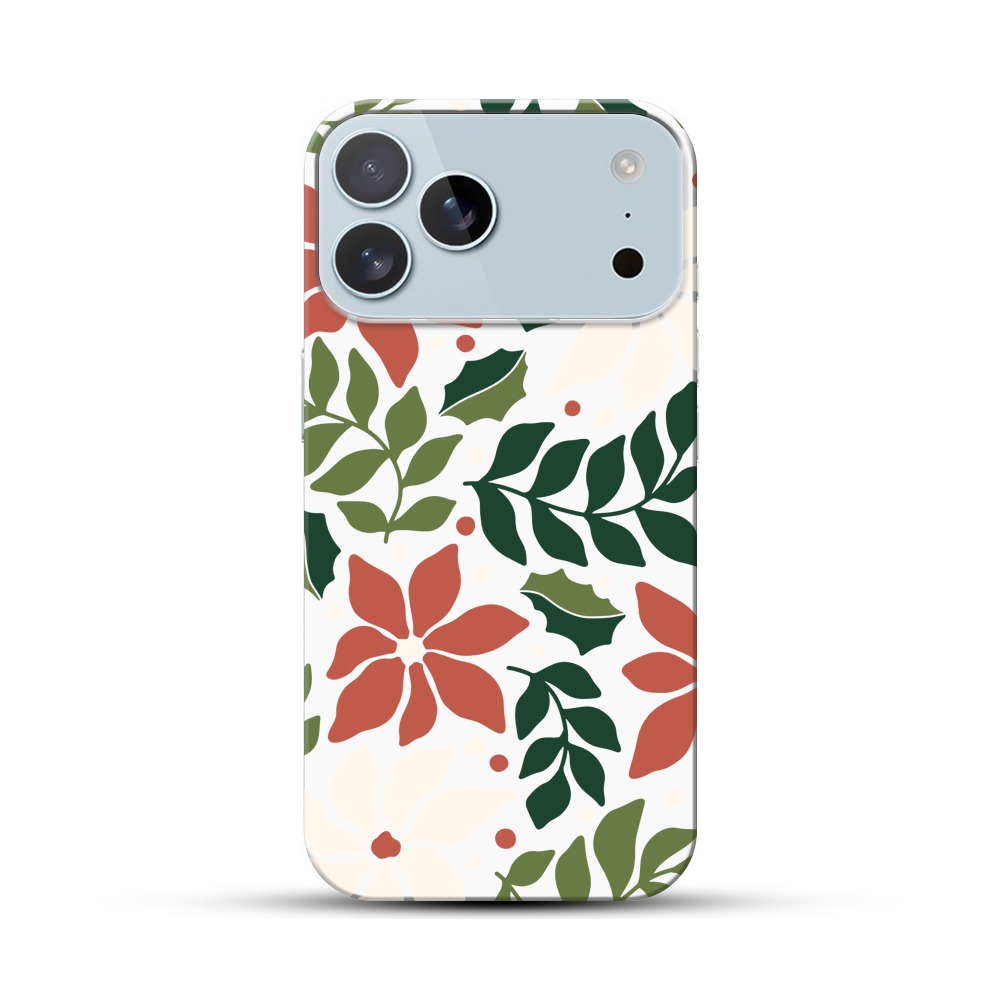 華やかな花柄 iPhone 17 Pro Maxオリジナルハードケース