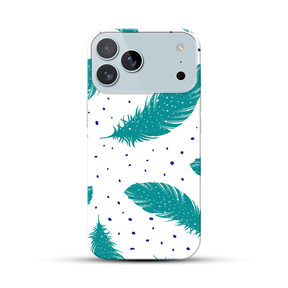 羽の模様 iPhone 17 Pro Maxオリジナルハードケース