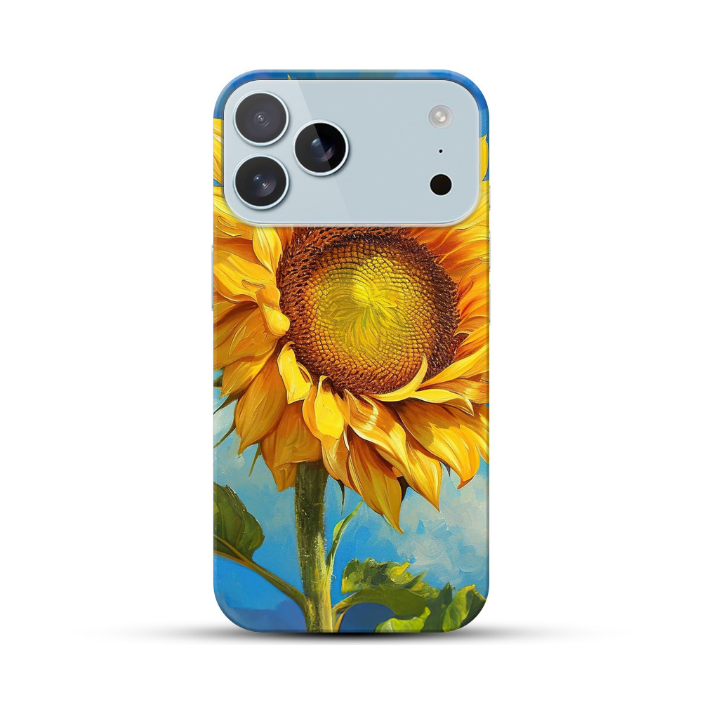 青空とひまわり iPhone 17 Pro Maxオリジナルハードケース
