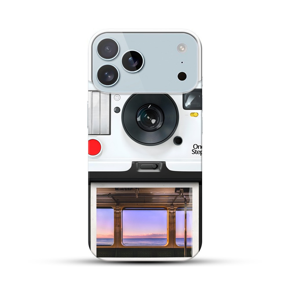 インスタントカメラレンズデザイン iPhone 17 Pro Maxオリジナルハードケース