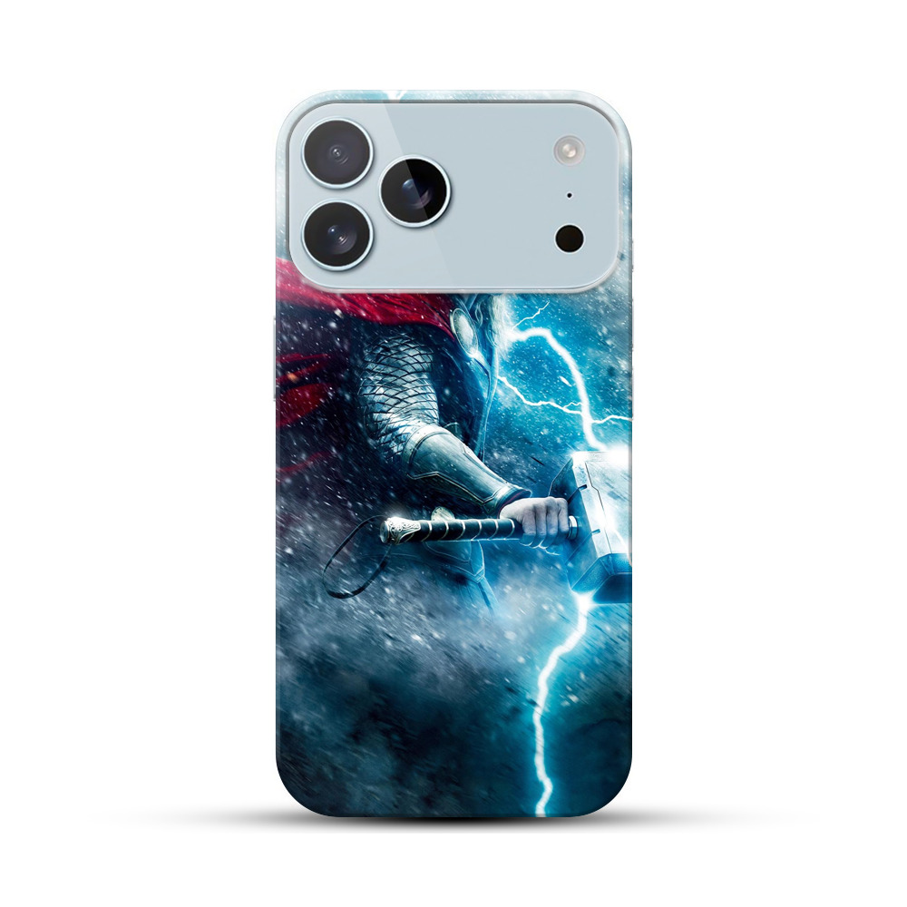 雷を操るヒーロー iPhone 17 Pro Maxオリジナルハードケース