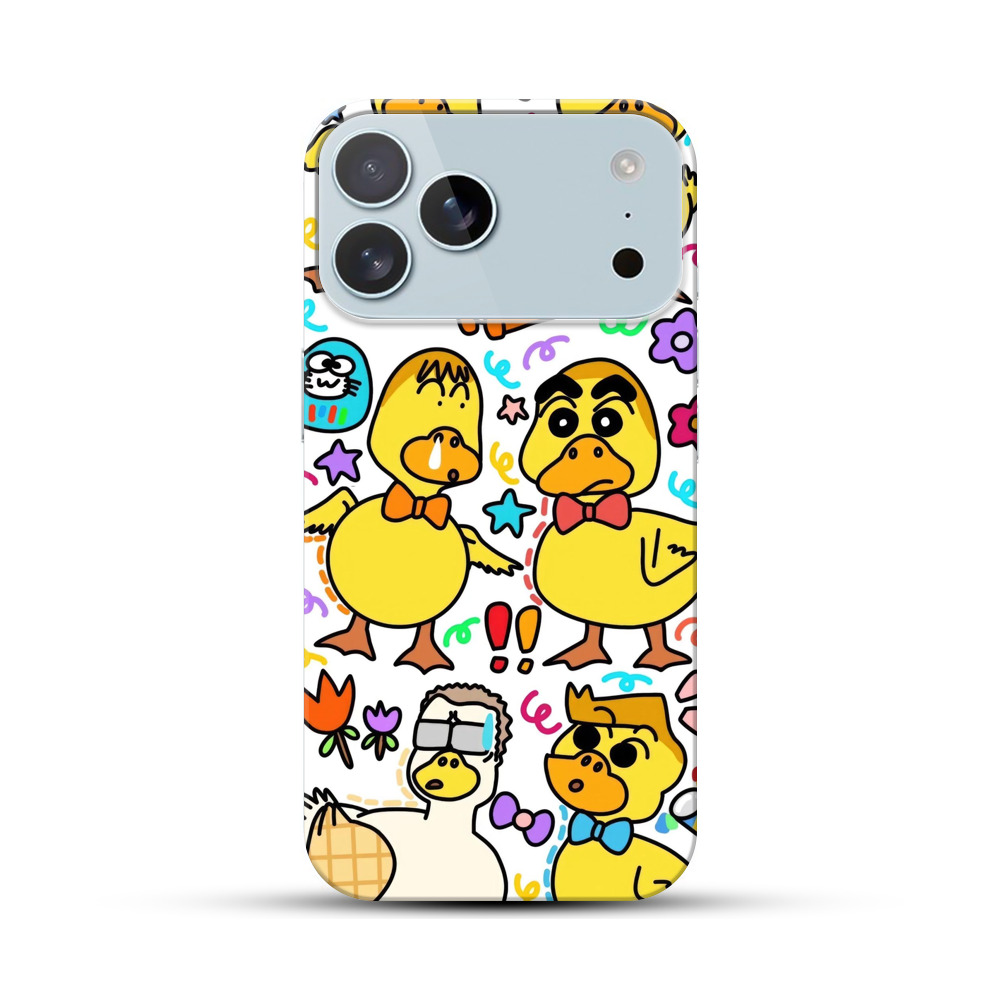 個性的カモキャラ iPhone 17 Pro Maxオリジナルハードケース