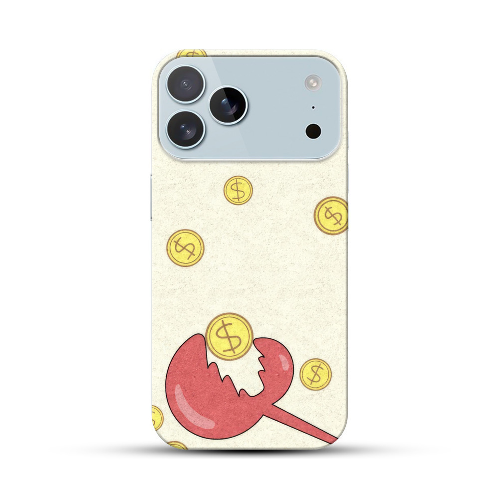 カニとドルコイン iPhone 17 Pro Maxオリジナルハードケース