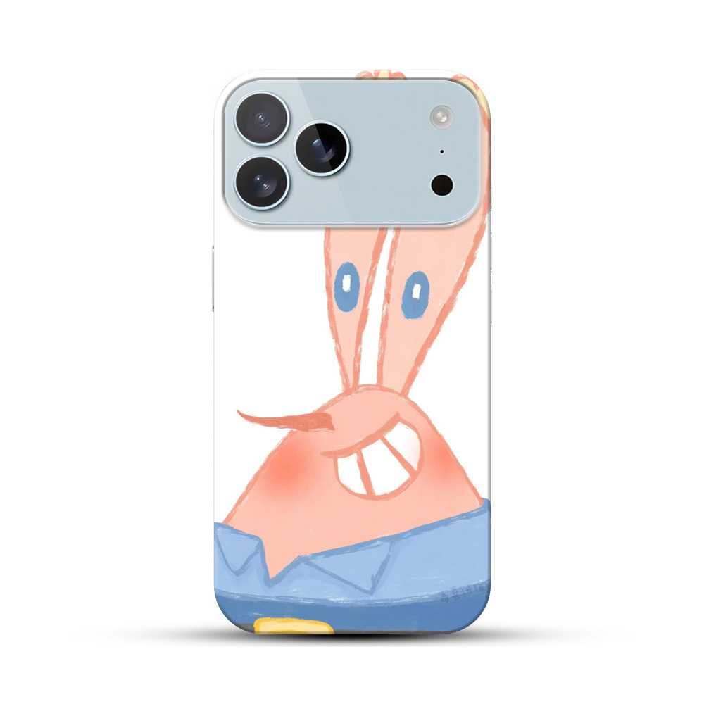 カニのかわいいイラスト iPhone 17 Pro Maxオリジナルハードケース